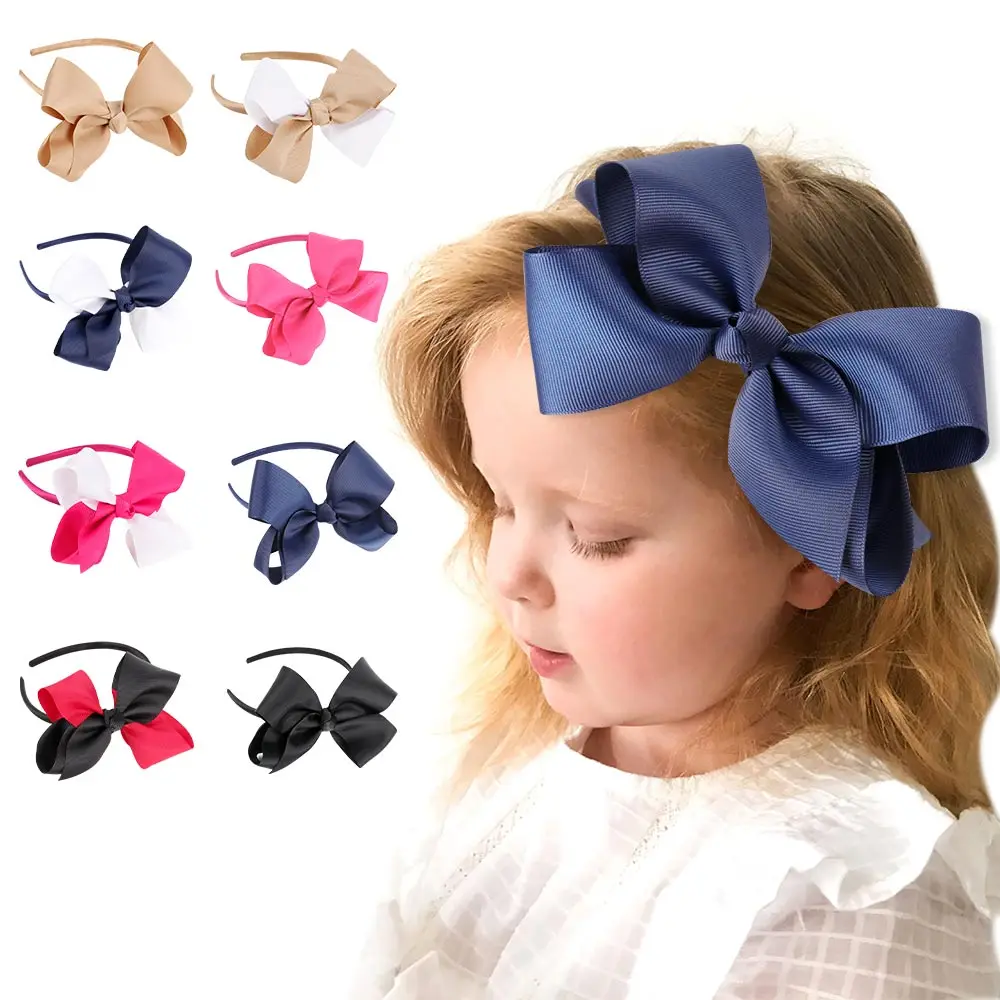 

Oaoleer, однотонные милые банты для девочек, аксессуары для волос