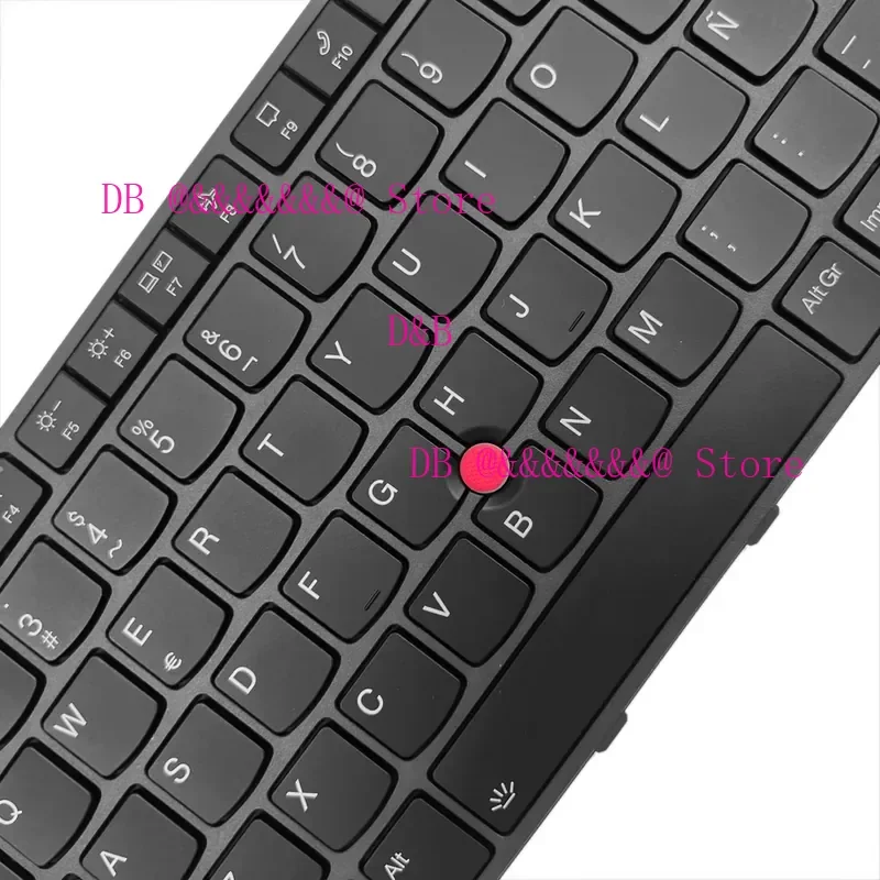 Фото Замена клавиатуры с подсветкой для LENOVO ThinkPad P14s Gen 3 (21J5 21J6 21AK 21AL) с раскладкой SP tbii №3