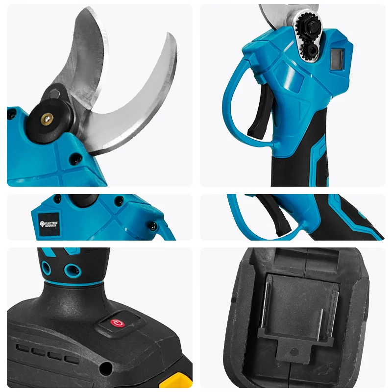 EGOD 1500 Вт Аккумуляторные садовые ножницы 30 мм для обрезки деревьев высокой