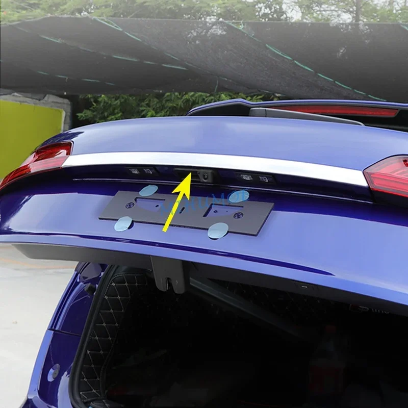 

Для 2017 2018 2019 2020 Audi Q5 (FY) SQ5 стальные Багажники задние ворота декоративные полосы аксессуары