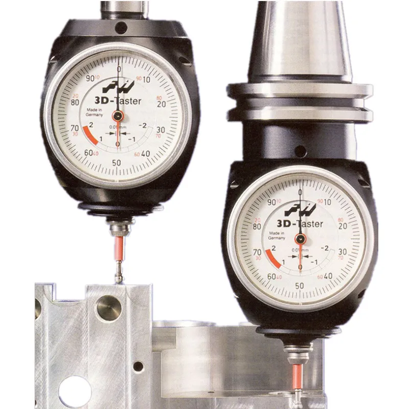 

HAIMER 3D Edge Finder Universal Detector Tool Centering Indicator Centering Dial Test Indicator Center Finder Milling Tool