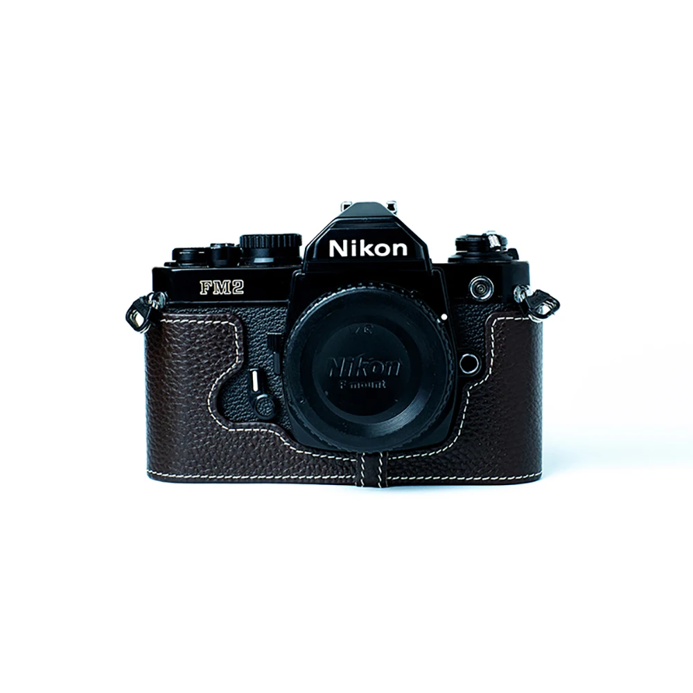 FM2FE2 Чехол из натуральной кожи с получехлом для Nikon F3 F3HP F3AF F3T FM2FE2 Чехол Кожаная сумка для камеры ручной работы (art.: 3920cd620dd1d) - 3920cd620dd1d
