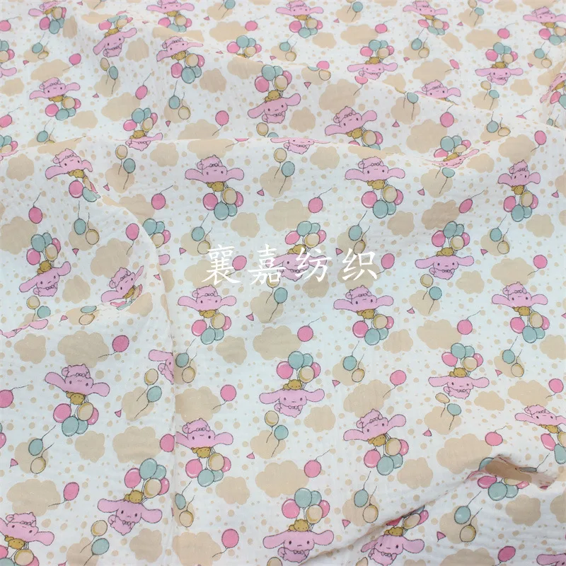 Двухслойная Марля из хлопка для малышей с мультяшным принтом Yugui Dog постельное