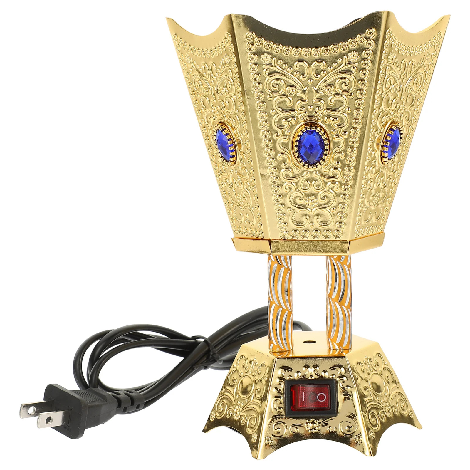 

Plug-in Burner Electric Stove Burners Electric Burner Decorate Retro Burner Ornament Iron Aroma Burner