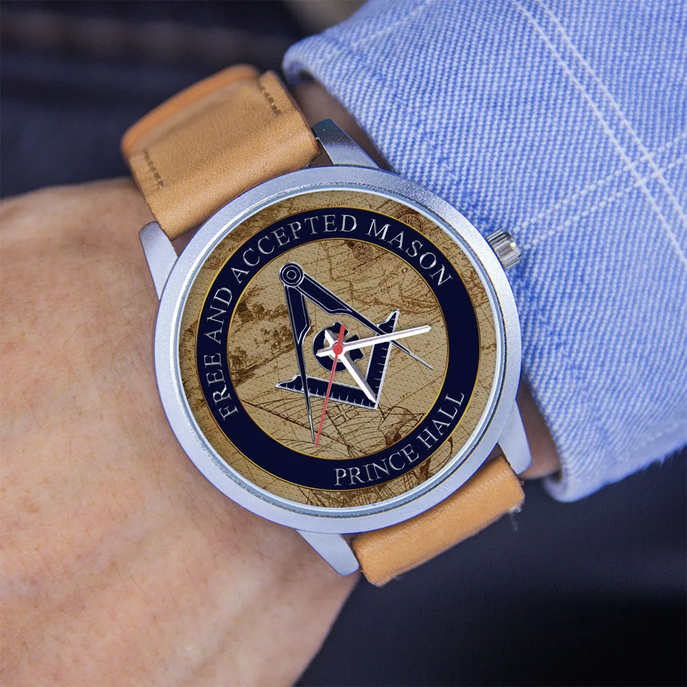 Фото Часы Freemason, дизайн линейки компаса, 45/38 мм, наручные часы унисекс, черные, серебряные, розовое золото, мужские часы, ремешок из нержавеющей стали №4