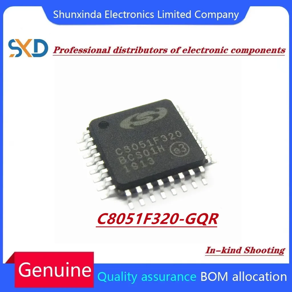 

5PCS/LOT C8051F320-GQR LQFP32 8051F320 CHIP IC Integrated Circuits (ICs) Embedded Microcontrollers