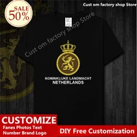 netherlands army new tops t shirt custom jersey fans name number logo tshirt high street fashion hip hop loose casual t shirt