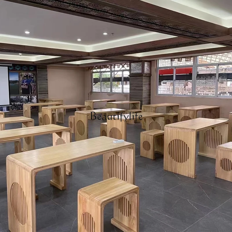 Стол для китайской каллиграфии античная синология твердая древесина стол и