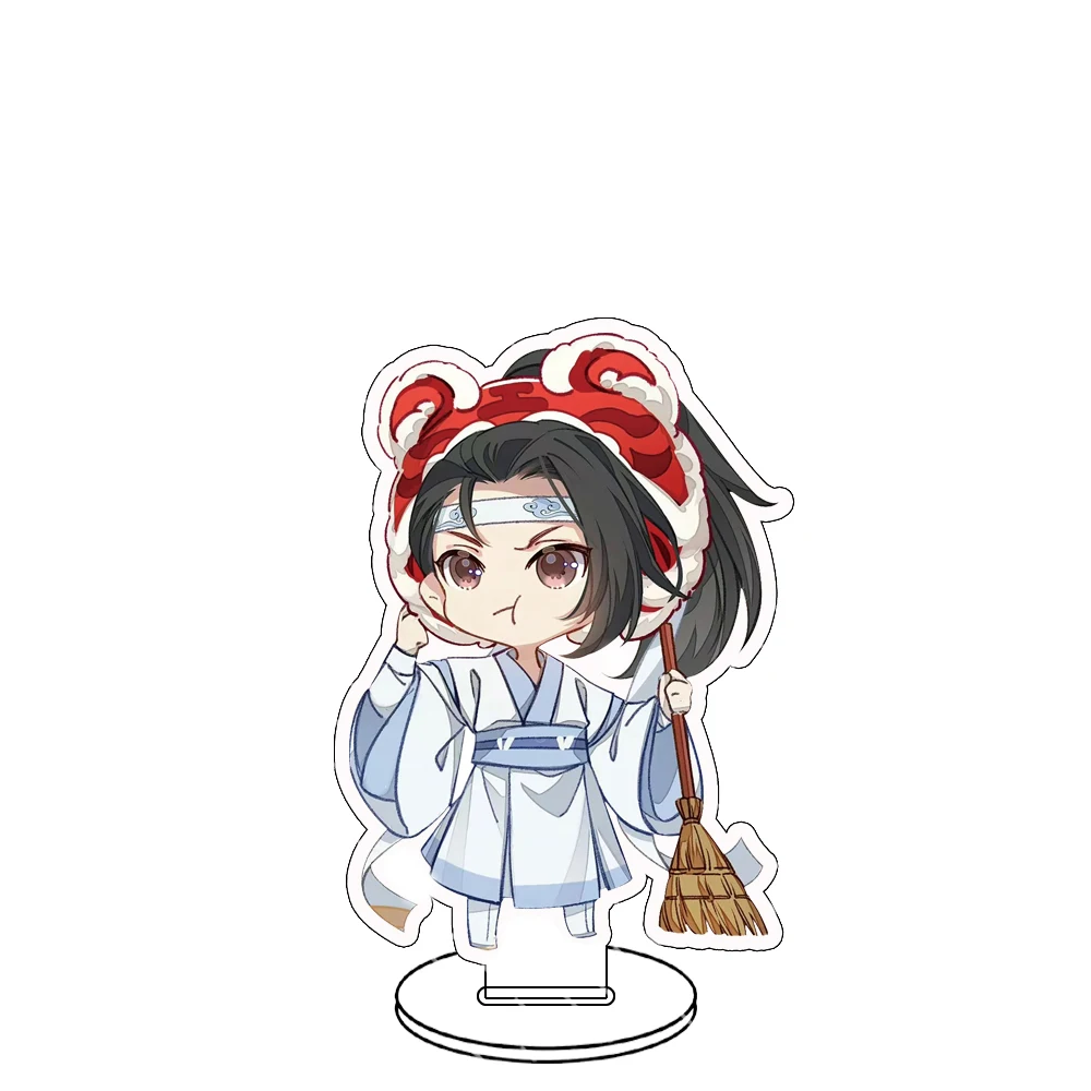 Двухмерные виртуальные персонажи из аниме Mo Dao Zu Shi подставка модель брелок Llaveros