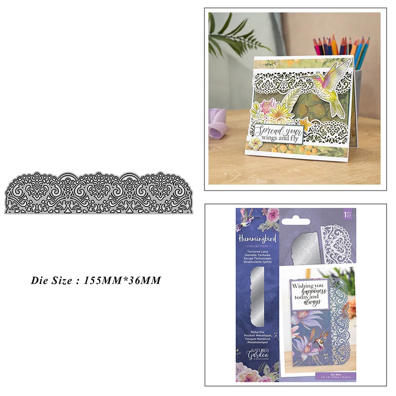 

Металлические Вырубные штампы с каймой для «сделай сам», альбом для скрапбукинга, бумажные открытки, украшения, ремесла, тиснение 2022, новые ...