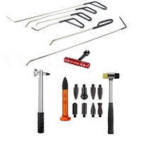 car dent remover kit crowbar car body paintless dent repair tool rod repairhammer with tap down pen paintless dent