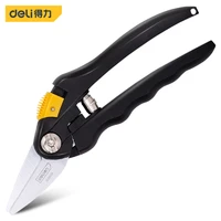 1 pcs 8 garden cutting scissors rebound and labor saving pp non slip handle branch shears multifunction household hand tool