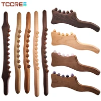 wooden massage stick wood therapy tool anti cellulite lymphatic drainage paddle massager muscle massage relax body sculpting