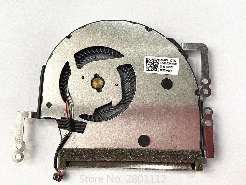 

New Laptop CPU Cooler Cooling Fan For ASUS S406U ND55C45-17C02 13N1-2PM0521 13NB0FX0M02011 Radiator
