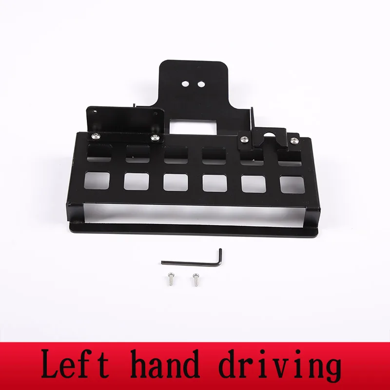 Для Toyota FJ Cruiser 2007-2021, алюминиевый сплав, внутреннее зеркало заднего вида, многофункциональная рамка для хранения, внутренние детали