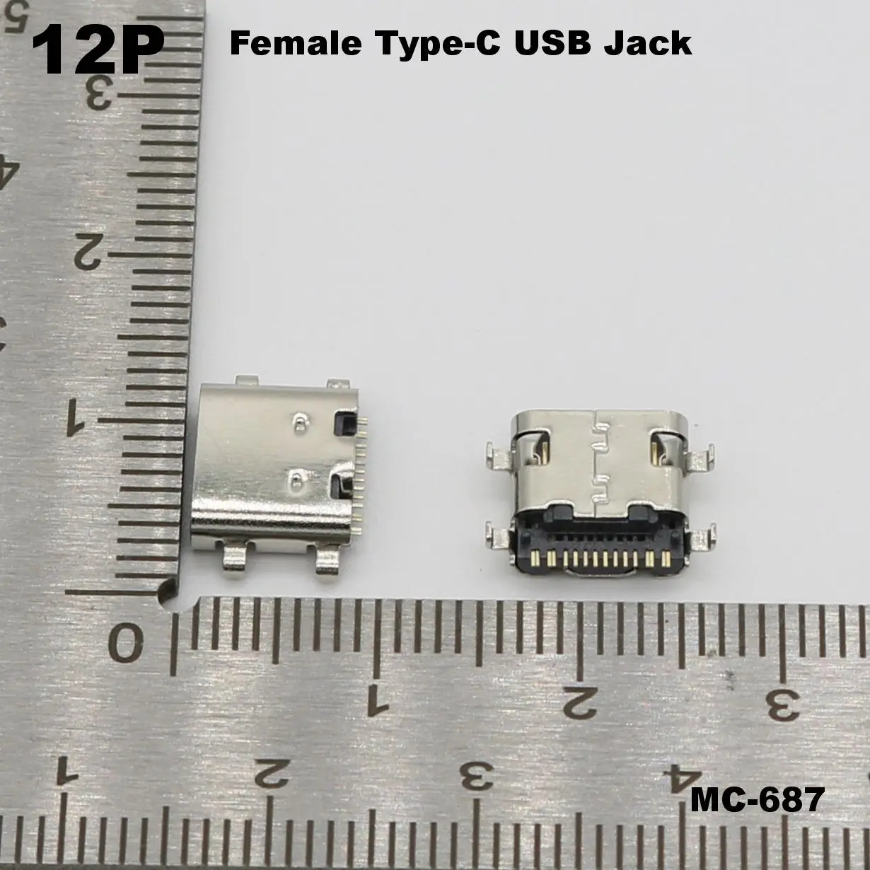 

5/10/20 шт. строительный USB-разъем типа C Горизонтальное среднее крепление 16P Женская раковина плата 1,1 мм для зарядного устройства адаптер DIY Type ...