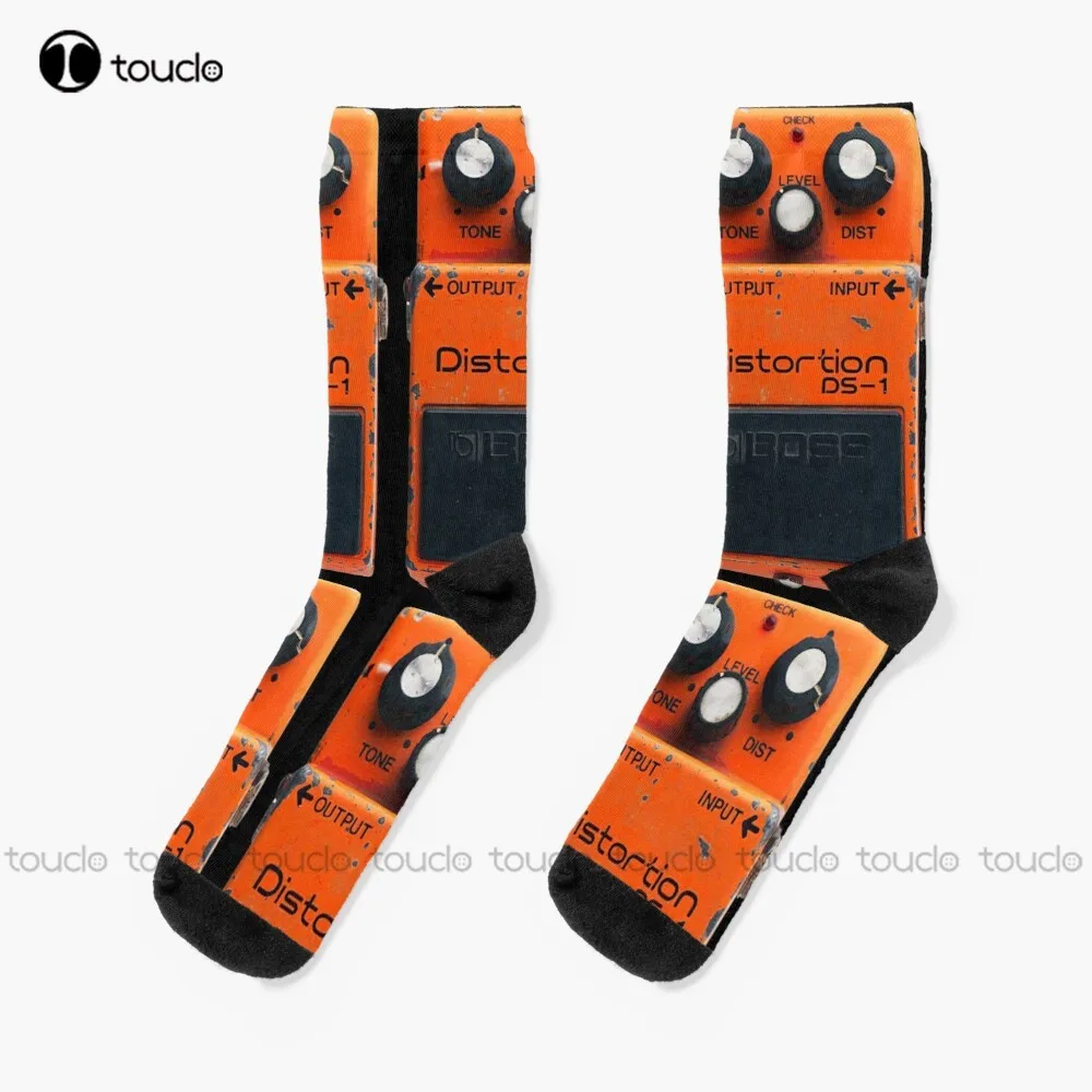 Boss Ds-1 Искажение гитары педаль винтажные носки смешные для женщин смешное
