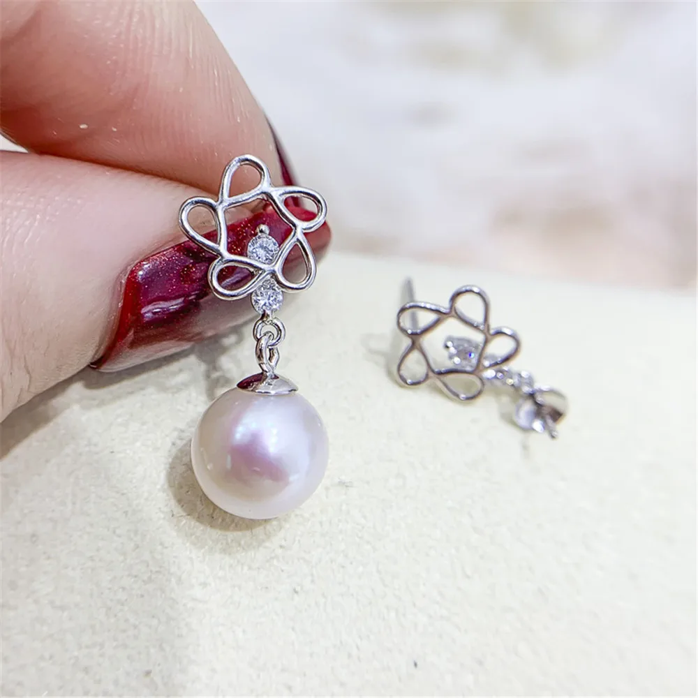 

Серьги-гвоздики из серебра 925 пробы, с жемчугом