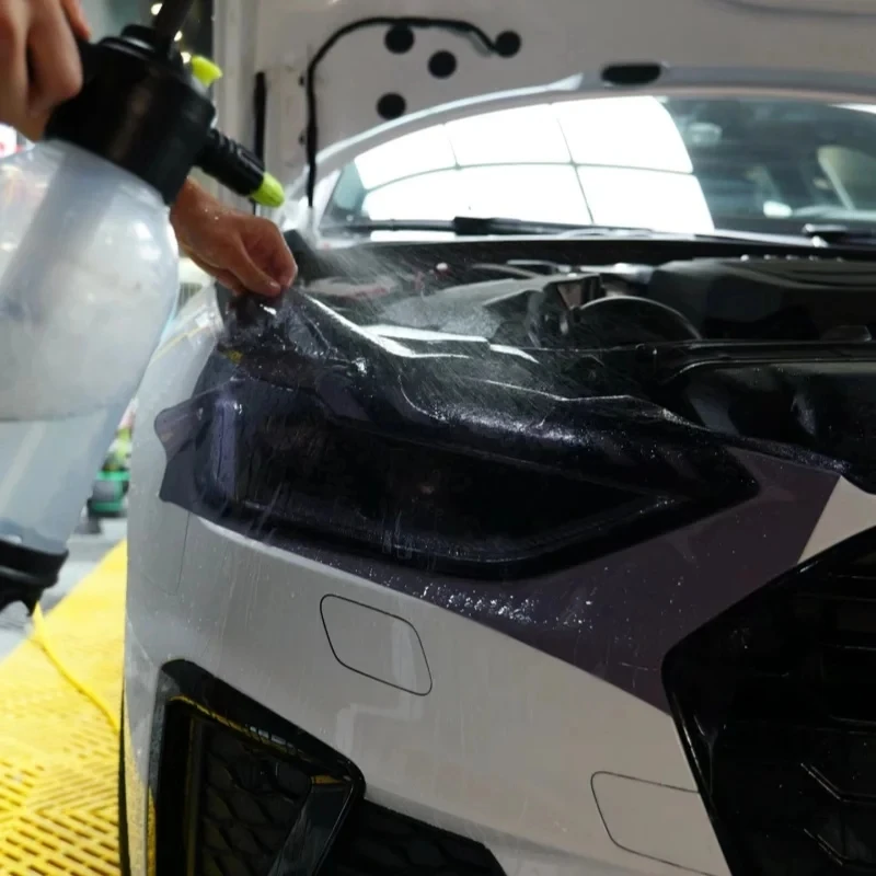 Фотохромная пленка для лампы из ТПУ автомобильных фар лампочек наклейки