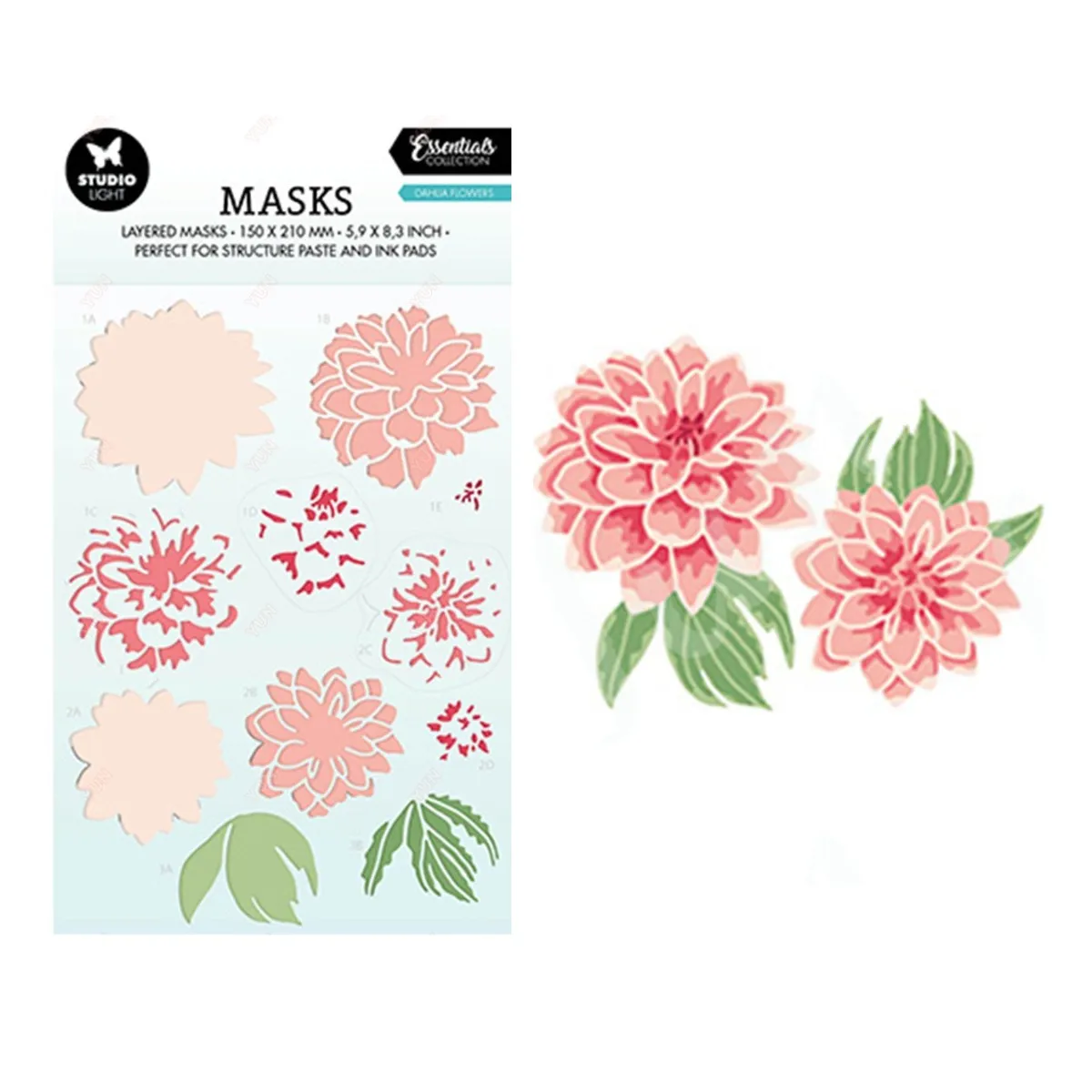 

Dahlia Metal Cutting Stencil for DIY Scrapbooking Album Stamp Making Paper Card Embossing New Die Cutting