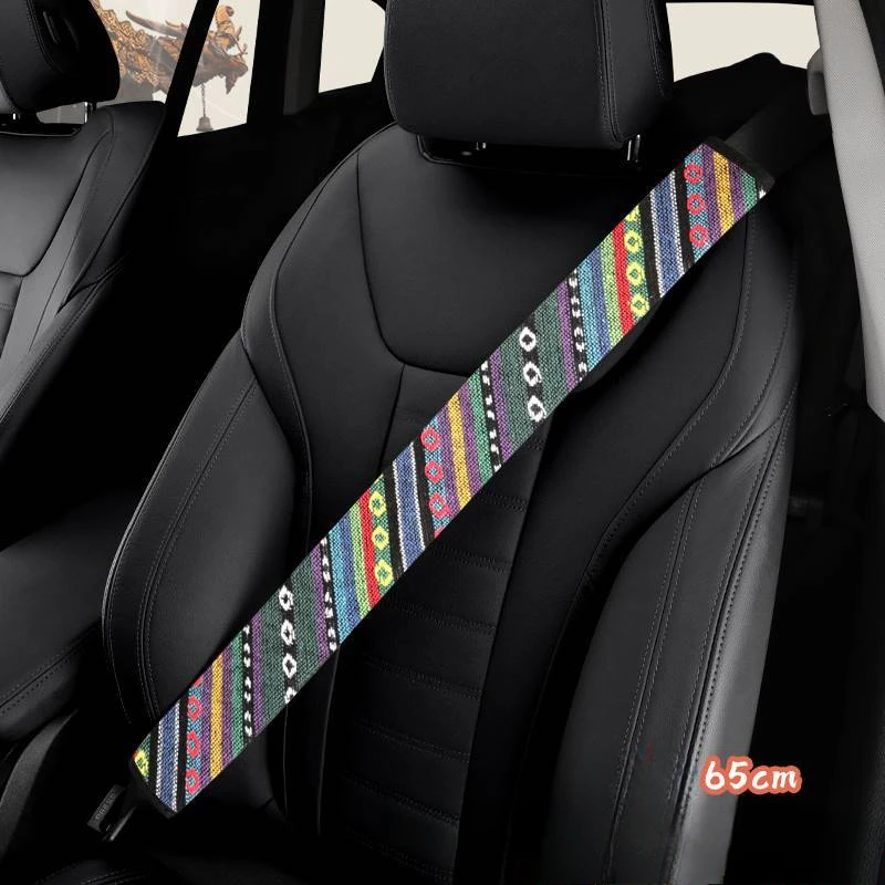 

Этнический автомобильный ремень безопасности в стиле бохо, универсальные накладки на плечи, удобные накладки на ремень безопасности, защитная накладка, автоаксессуары