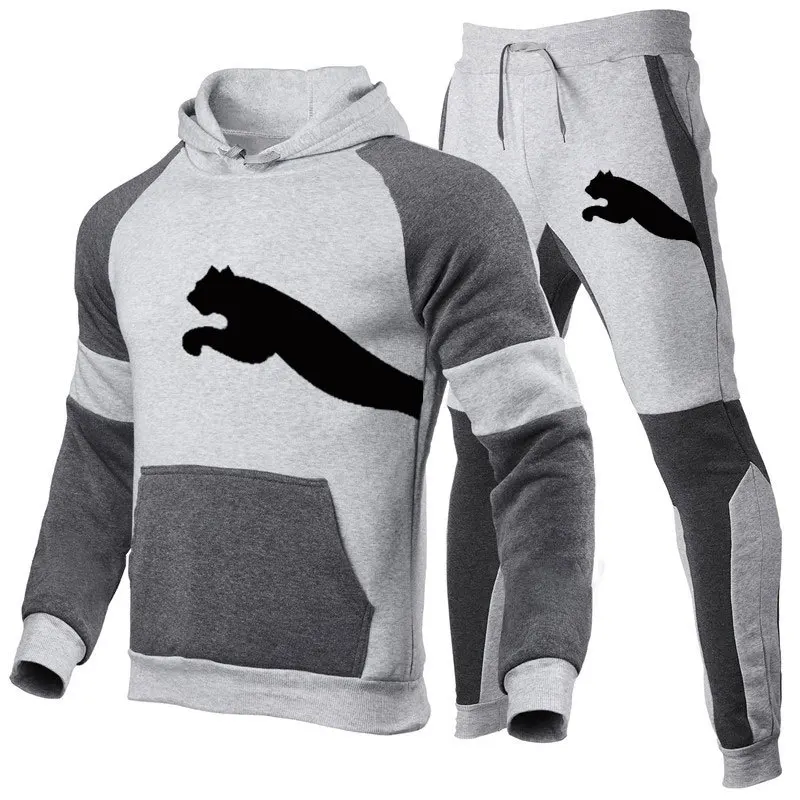Fashion Men's Sweatshirt Hoody for Men Male Suit Spring 2023 Female Man Sets Women's Tracksuit Sportswear Hoodies + Sweatpants