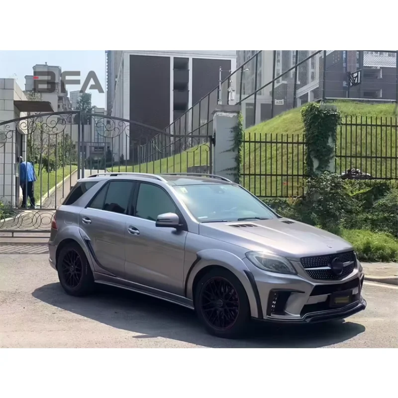 Для 2012-15 Mercedes-Benz ML350 ML400 ML63 W166 Модернизированный передний бампер в стиле WD задний