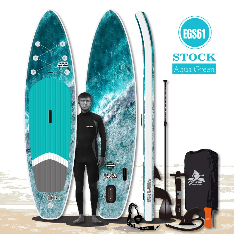 

3.2m water surfboard wave inflatable folding standing SUP Board novice paddle board paddling board