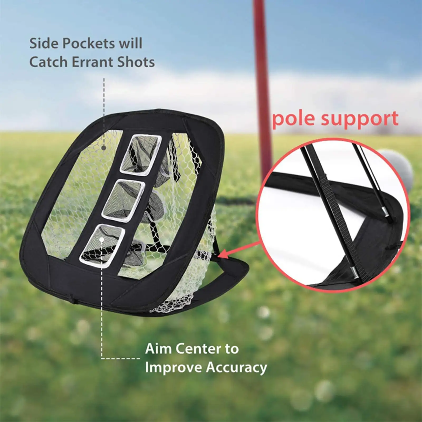 

Golf Chipping Net and outdoor Target Net for Backyard Practice