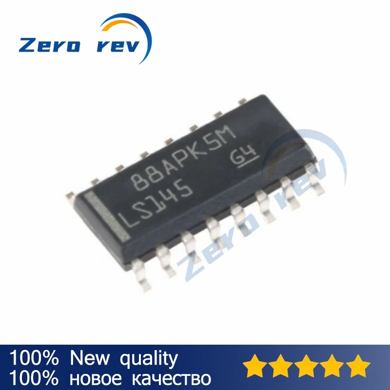 

5Pcs 100% New SN74LS47DR LS47 SN74LS165ADR LS165A SN74LS145DR LS145 SN74LS138DR LS138 SN74LS123DR LS123 SOIC-16