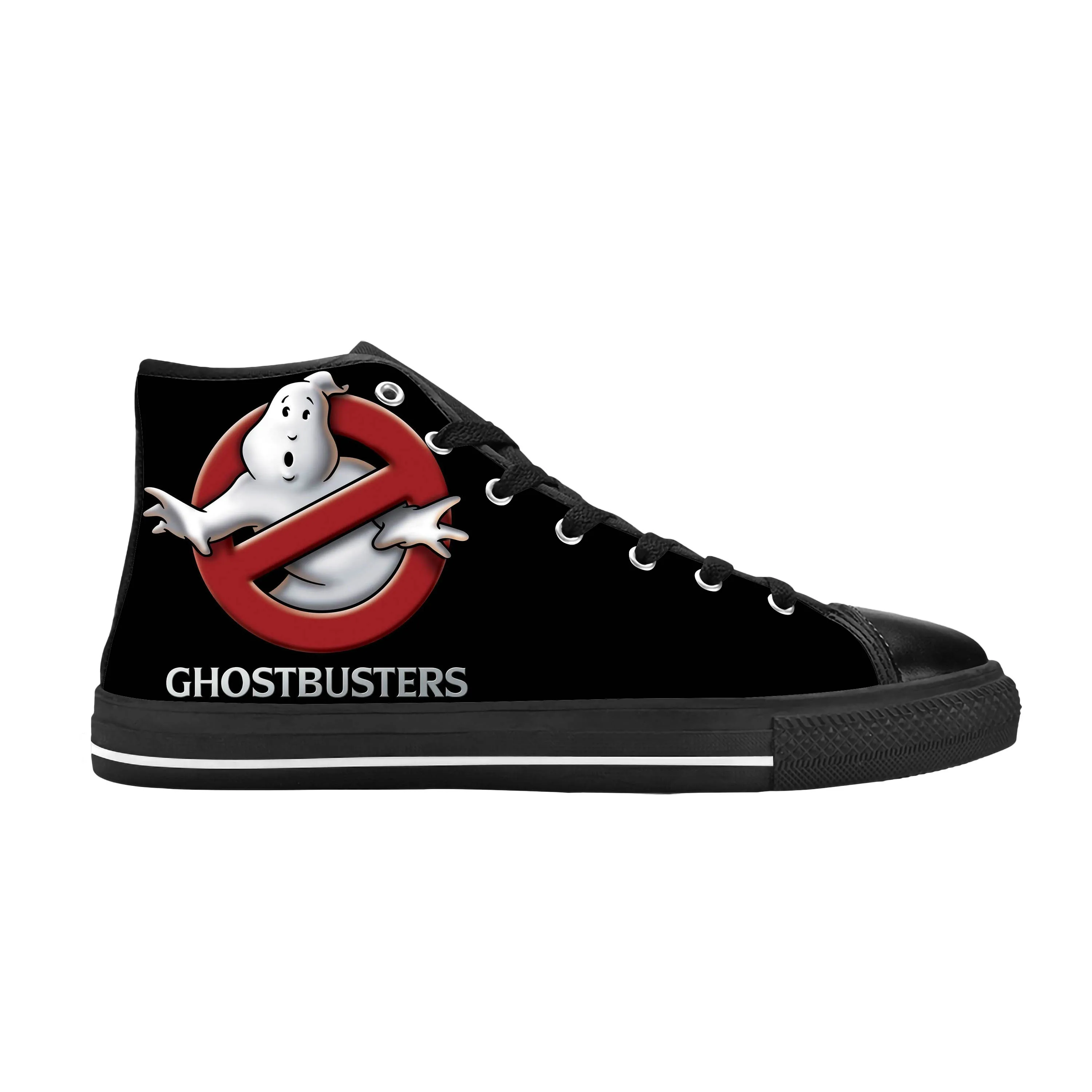 

Video Game Ghost Ghostbusterss Anime Cartoon Cool Casual Cloth Shoes High Top Comfortable Breathable 3D Print Men Women Sneakers