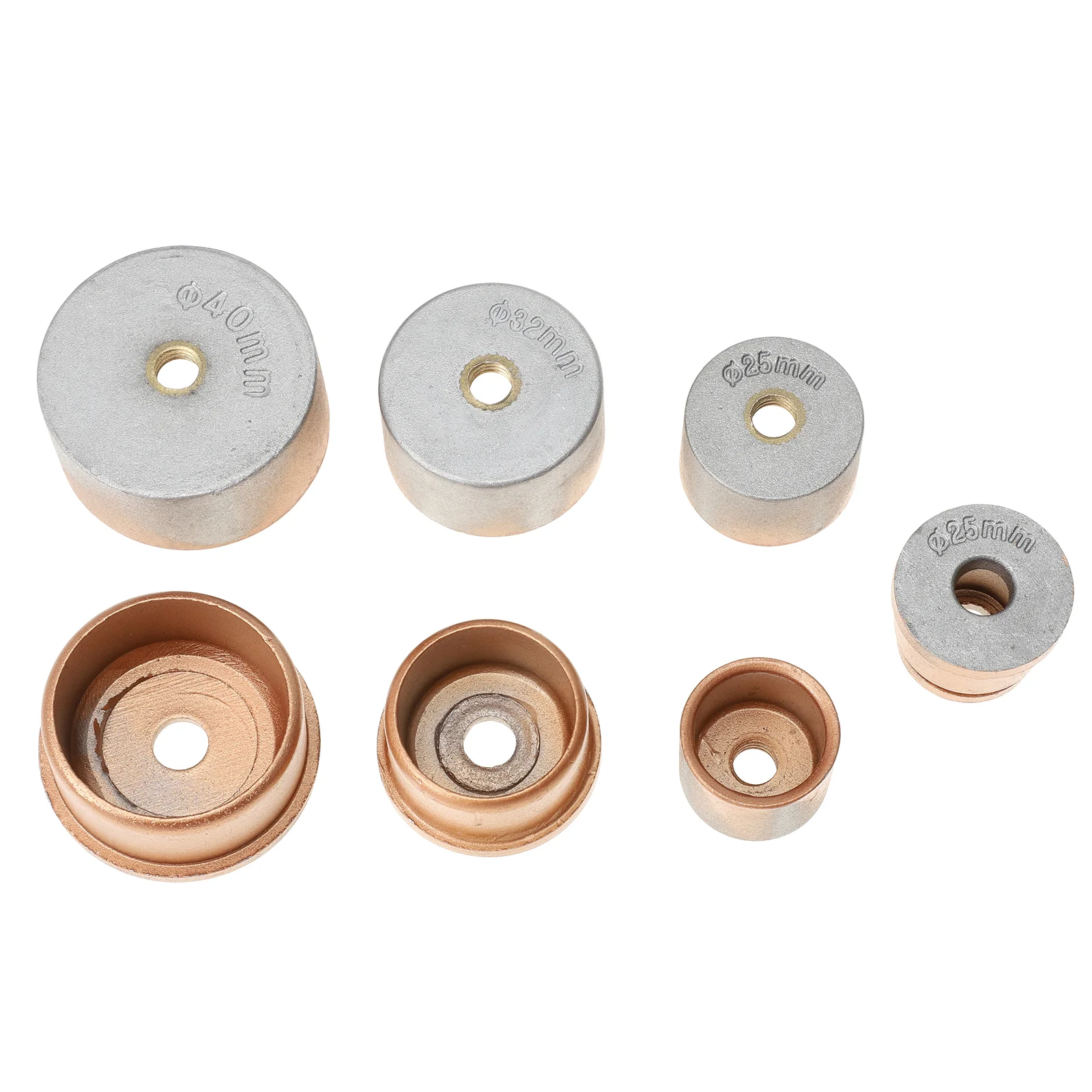 

4 Pairs Hot Melt Machine Die Head Thickened Mold PPR Non-stick Welder Hot Head