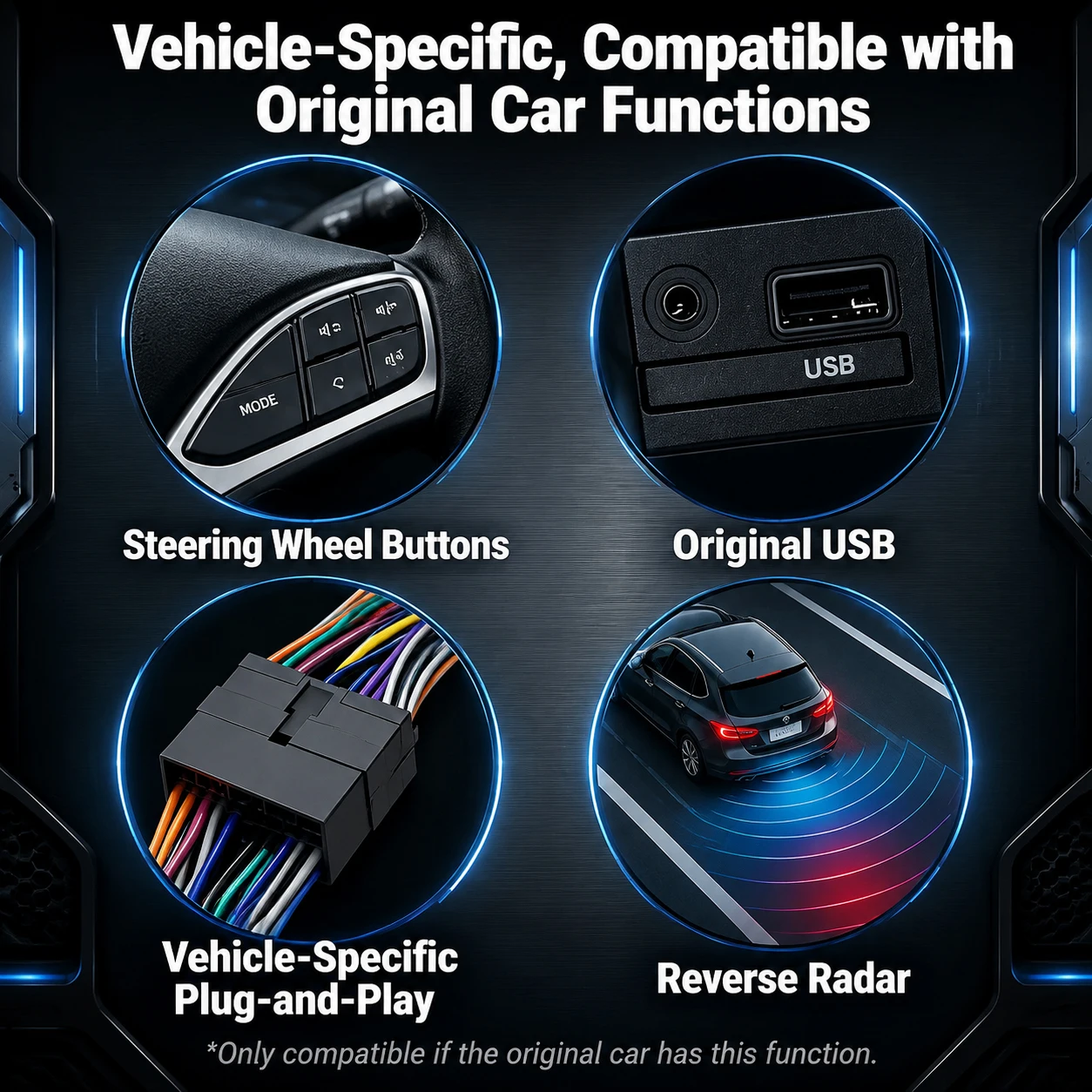 Фото 2DIN 9-дюймовая автомагнитола с CarPlay и Android Auto для BMW Mini Cooper S R50 R52 R53 2004-2007, мультимедийная навигация GPS RDS DSP 4G BT №5