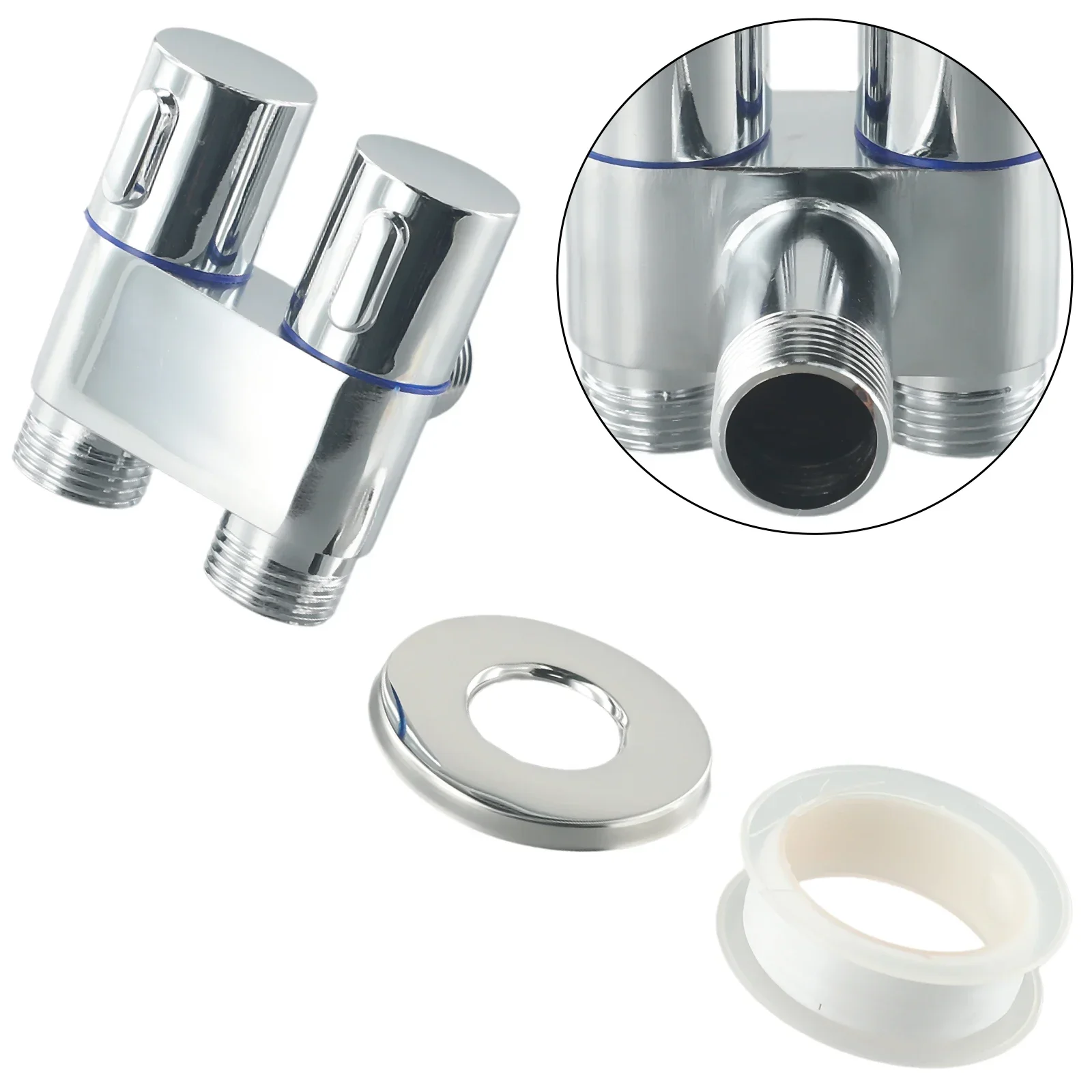 Садовый угловой клапан треугольный G1/2 для стиральной машины 1 в два выхода