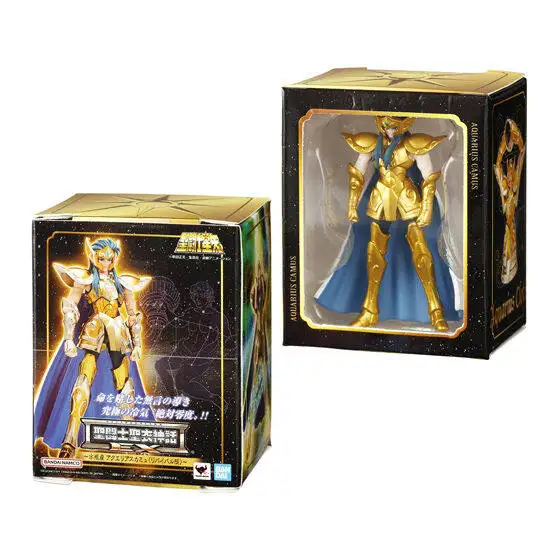 Фото Коллекционная миниатюрная фигурка BANDAI Saint Seiya Saint Cloth Myth Ex, 2 золотых доспеха, коллекционная фигурка Gashapon в коробке №4