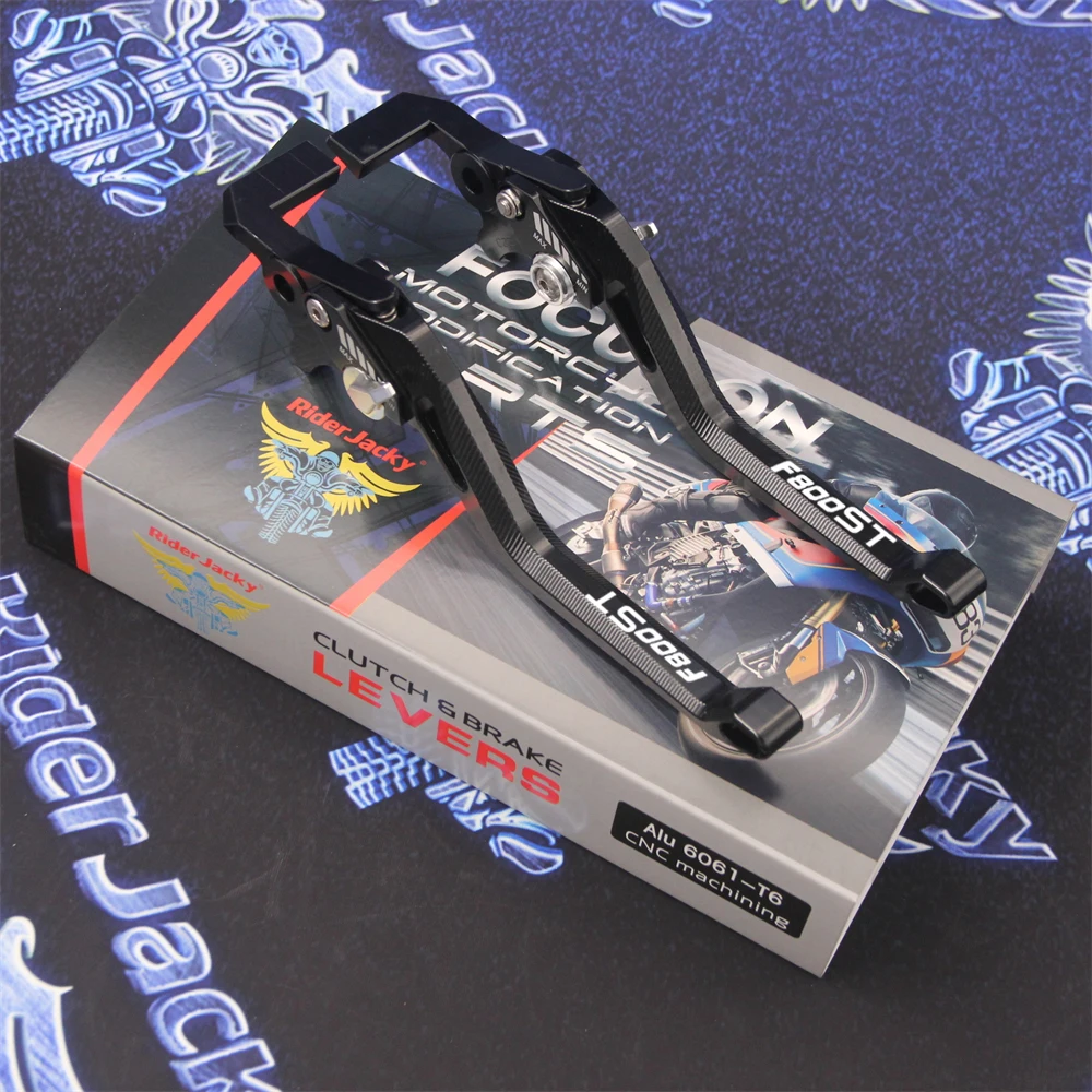 

For BMW F800ST 2006-2015 (2011 2012 2013 2014 F800 ST Adjustable 3D Rhombus Hollow Long Motorcycle Brake Clutch Levers