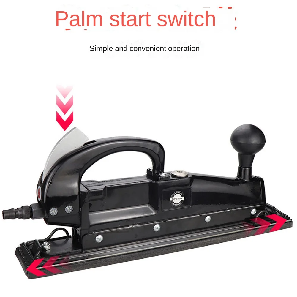 Пневматическая шлифовальная машина прямолинейный орбитальный шлифовальный