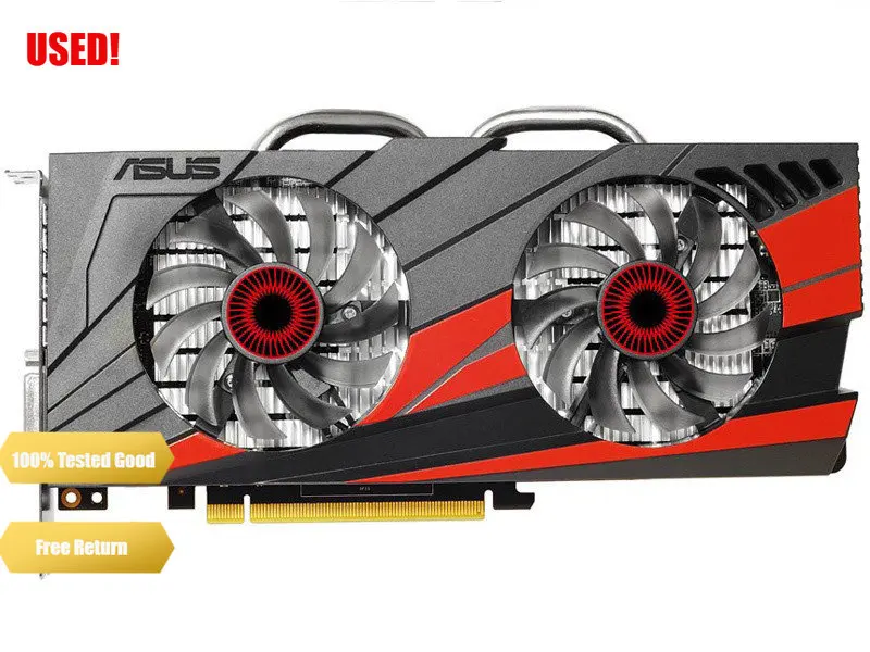 

Видеокарта ASUS GTX960-DC2OC-4GD5 GTX 960 2 Гб бит GDDR5, графические карты для игр nVIDIA VGA Hdmi Dvi