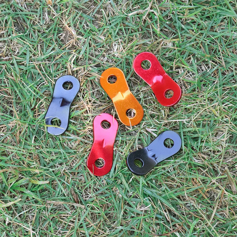 

1/5/10x регулируемая застежка на веревку для кемпинга набор креплений для палатки из алюминиевого сплава Двойная застежка для глаз закреплени...