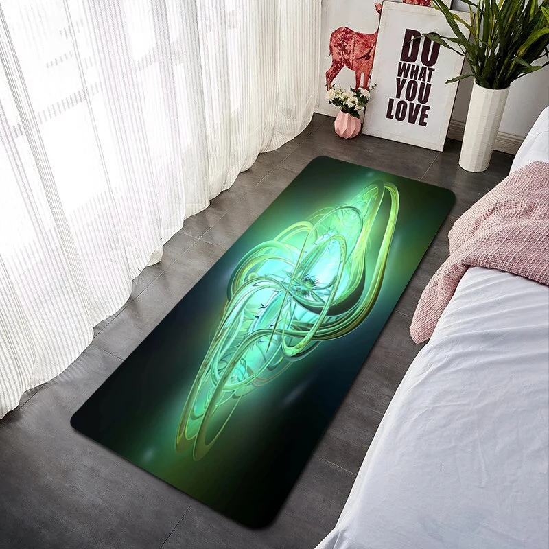 

3D Bath Mat Future Technology Sense Doormat Entrance Door Bedrooom Carpet for Kitchen Room Mats Super Absorbent Bathroom Rug