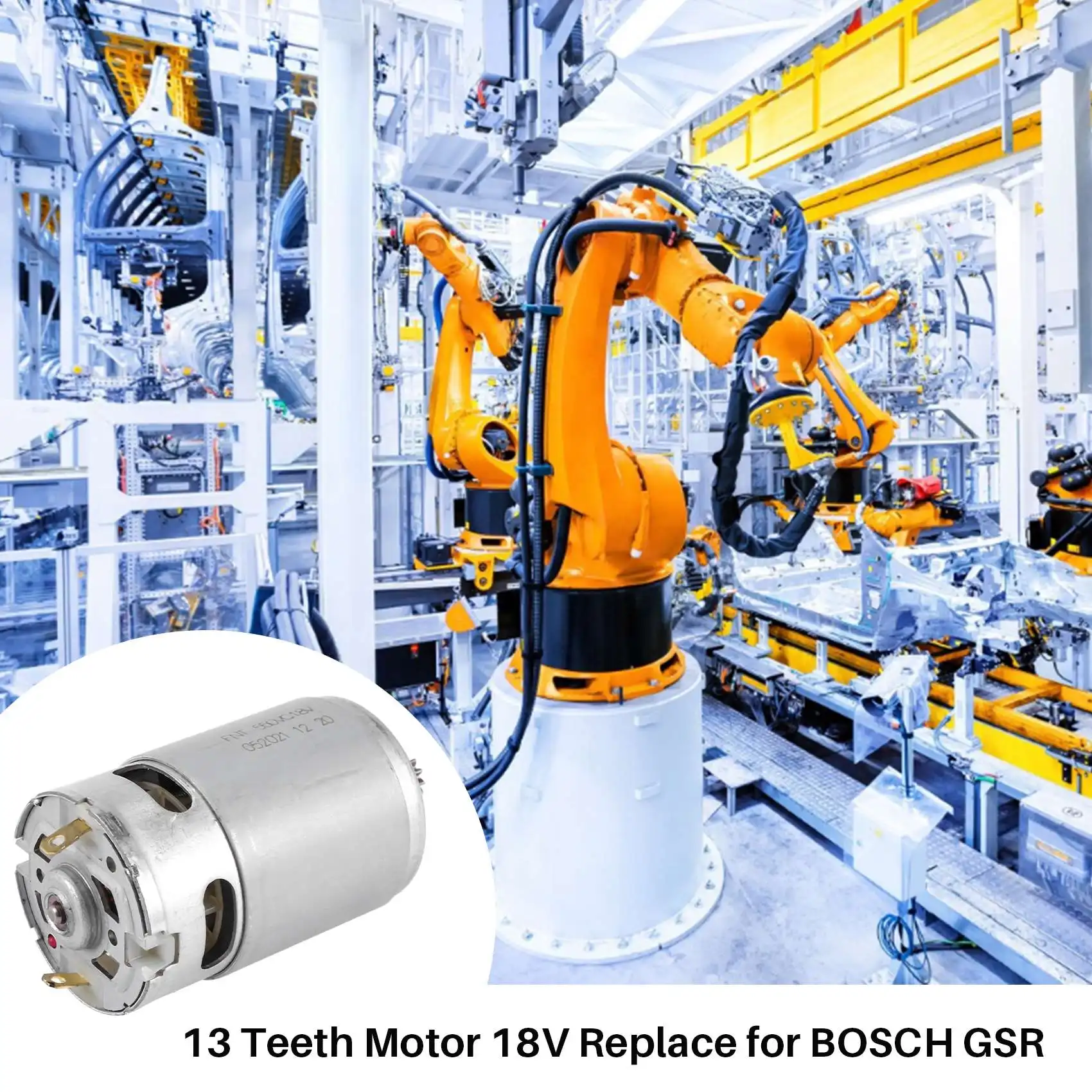 Двигатель с 13 зубьями 18 В замена для BOSCH GSR 18-2-LI GSB GSR18-2-LI GSB18-2-L1 PSB 1800 LI-2 PSB1800 отвертка