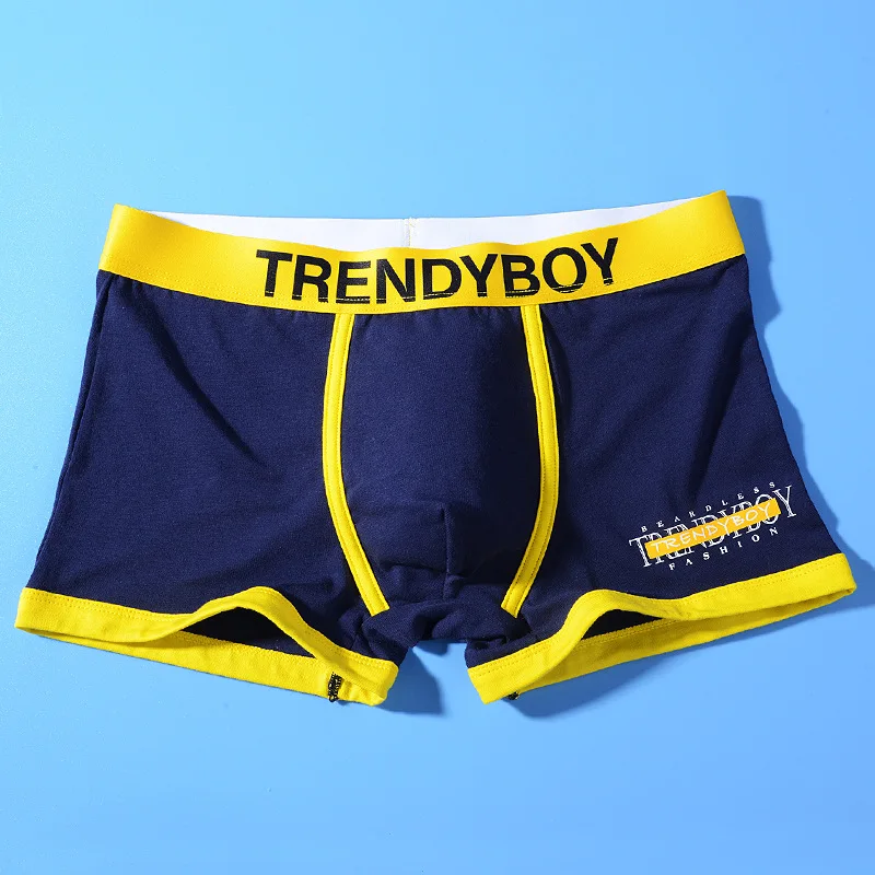 Men's Underwear, Flat Angle, High-end Boxer Bottoms