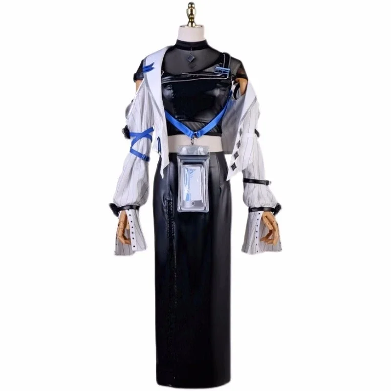 Игра Vtuber Nijisanji Sophia Valentine Косплей Костюм Хэллоуин Вечеринка Ролевая Наряд Женская