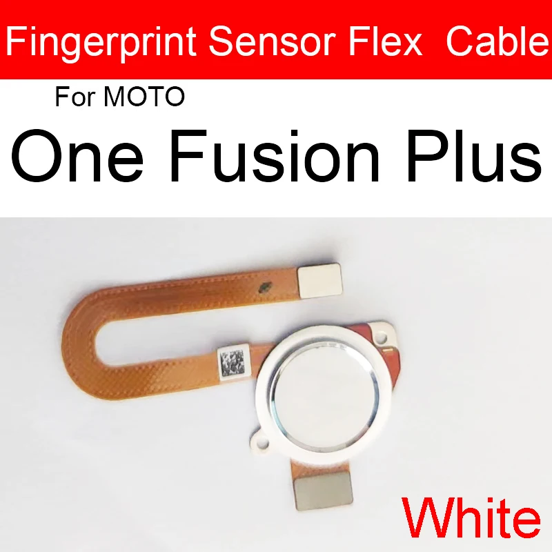 Фото Датчик отпечатков пальцев для дома гибкий кабель для Motorola Moto One Vision XT-1970 для дома Сенсорный сенсор Flex Лента Запчасти для ремонта №4