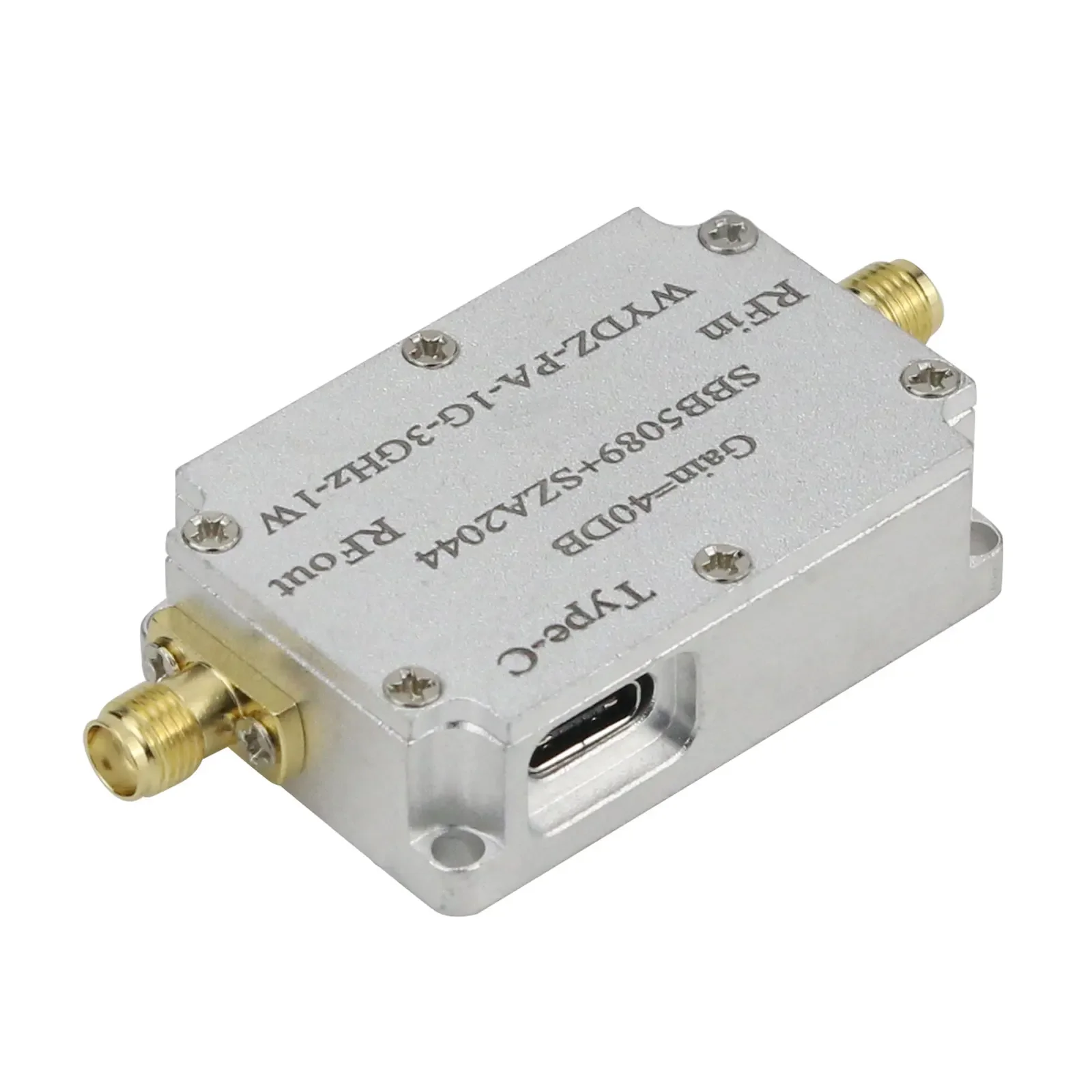 40DB WYDZ-PA-1G-3GHz-1W SBB5089+SZA2044 Односторонний микроволновый усилитель мощности Модуль