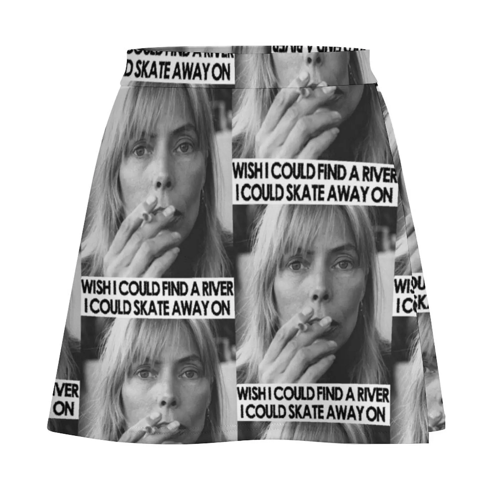 Joni Mitchell-R River Mini Юбка женская Женское платье новинка в одежде Женские платья