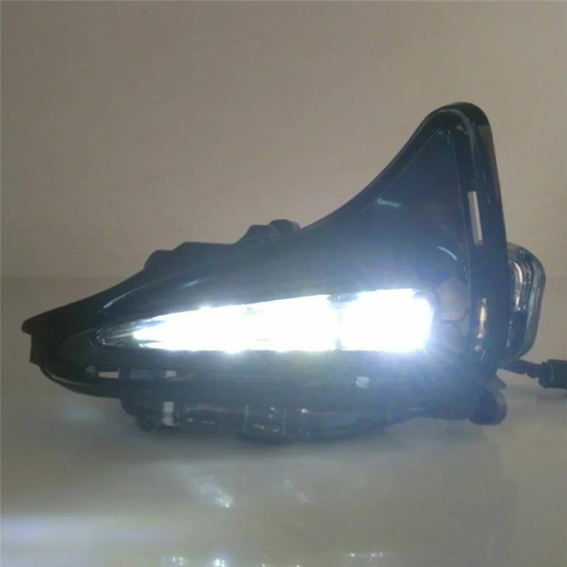 

2PCS for 2017- 2019 L LE XLE Daytime Running Fog Lights LED DRL KIT