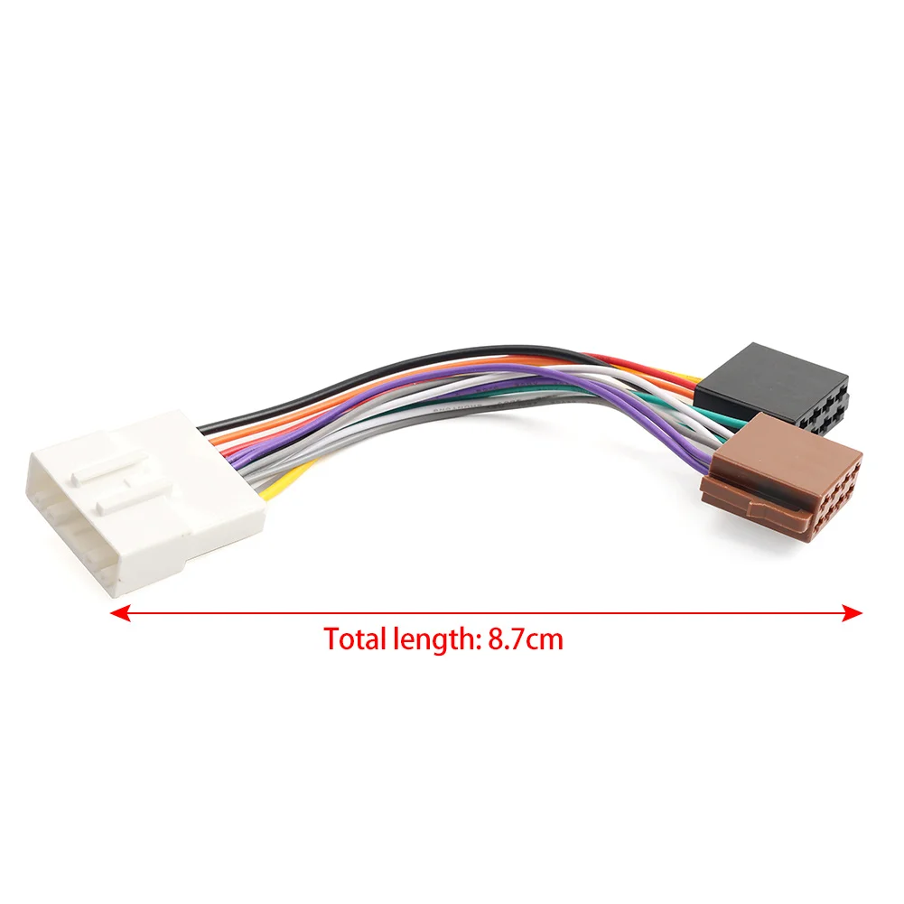 

Автомобильный адаптер жгута проводов ISO, кабельный разъем, вилка ткацкого станка, аксессуары для Nissan Navara D40 X-Trail T30 T31 T32