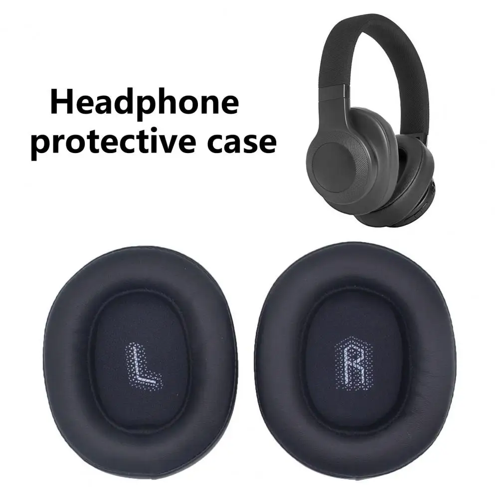 

Headphone Cover High Elasticity Comfortable Replacement Soft Breathable Repair Increase Music Fidelity Ear Pad for JBL E55BT