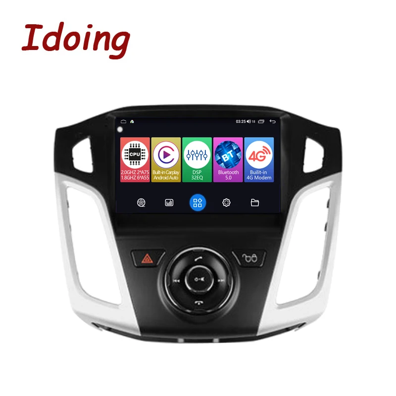 

Idoing 9" Androidauto Carplay Radio Multimedia Player For Ford Focus 3 Mk 3 2011-2019 Navigation GPS Navi Car Stereo Head Unit